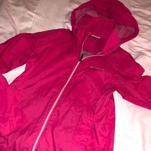 Columbia rain coat